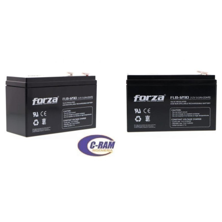 Batería Para UPS Forza  Capacidad 9Ah  Voltaje 12V