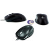Mouse 3D USB con cable de 3 Botones Xtech