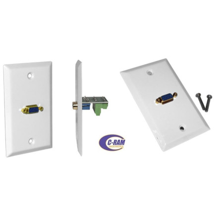 Placa Muro   módulo VGA Atornillable HDTek  