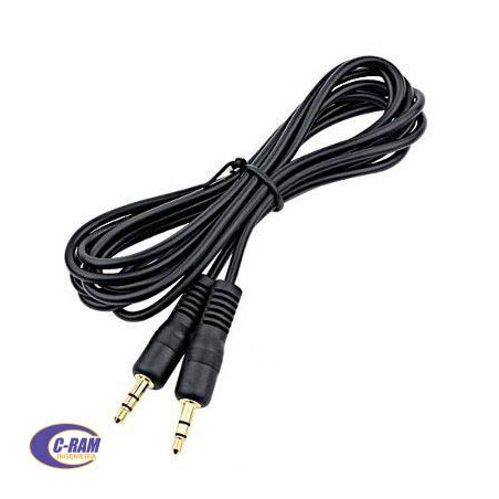 Cable stereo plug 3 5mm 5 metros Dinon