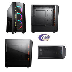 Gabinete Gamer Cougar MX660-T RGB  Mid Tower  ATX
