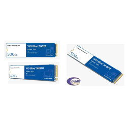 SSD Disco 500Gb Blue Sn570 Nvme  Pcie Gen 3 x4 WD