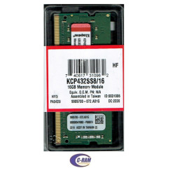 Memoria 16GB DDR4 3200 MHZ 1 2V para Notebook