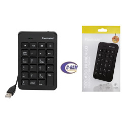 Teclado Numérico Multimedia Cableado Tecmaster