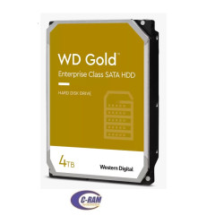 Disco Duro HDD 4 TB de 7200 RPM Sata 6Gb/s WD Gold