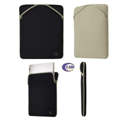 Funda Protección Reversible HP Negro/Dorado 15 6 
