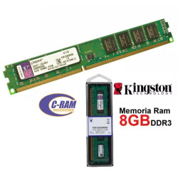 Memoria 8GB DDR3 Pc3-10600 1333Mhz UDIMM