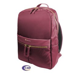 Mochila Para Notebook 15 6  Bari Klip Xtreme  Roja
