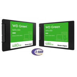 SSD Green 480GB  2 5  7mm SATA3 Western Digital 