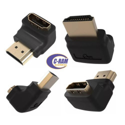 Adaptador Hdmi Macho A Hembra De 90 Grados Tipo L