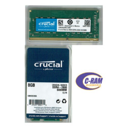 Memoria Ram 8GB DDR4-2666 SODIMM Notebook Crucial 