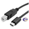 Cable Impresora Usb C A USB-B Macho 1 8Mts Kashima