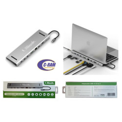 Adaptador Hub USB C a 10 en 1 Ulink