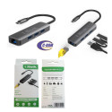 Adaptador Hub USB C a 4 en 1 Ulink