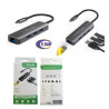 Adaptador Hub USB C a 4 en 1 Ulink