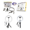 Aro de Luz Desk Ring Light  Soporte Celular Mlab