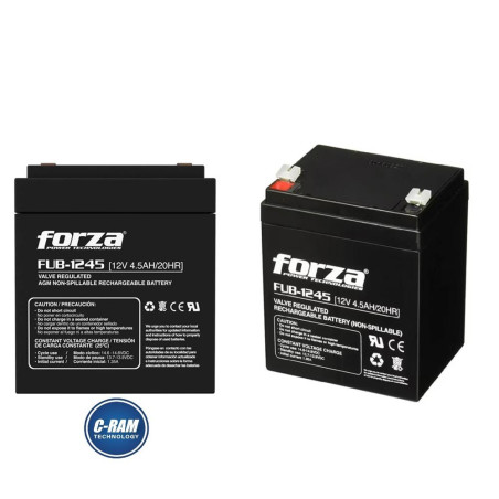 Batería Forza  UPS FUB-1245 4 5Ah 12V 