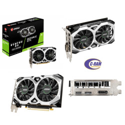 Tarjeta de Video MSI GeForce GTX 1650 D6 Ventus