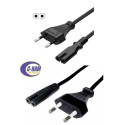 Cable de Poder Tipo 8 M/H 1 5Mts  Enchufe Nacional