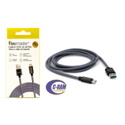 Cable 1 5mts Carga y Datos de USB-C a USB-A 3 0 