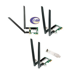 Tarjeta PCI-Ex a Wi Fi AC1200 Dual-Band D-Link
