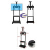 Soporte De Tv Con Ruedas 32  A 70  Pedestal Movil