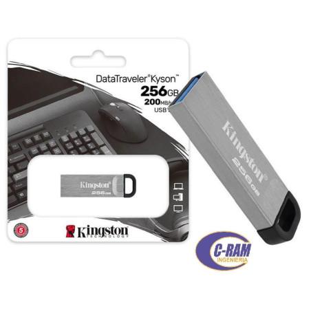 Pendrive 256GB USB 3 2 Datatraveler Kyson Kingston