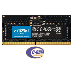 Memoria Ram DDR5  8GB 4800Mhz  Sodimm Crucial