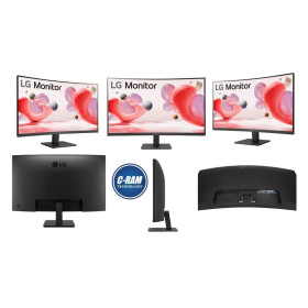 Monitor LG Curvo 31 5  Full HD Con AMD FreeSync  