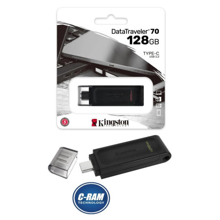 Pendrive 128GB  USB-C 3 2 DataTraveler 70 Kingston