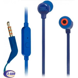 Auricular Manos Libres In-Ear Tune T110 Azul JBL 