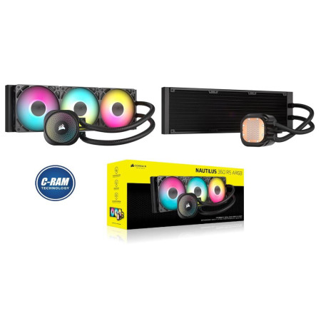 Refrigeración Líquida Corsair NAUTILUS 360 RS ARGB