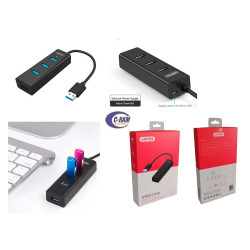 Hub USB 3 1 1x4 Y-3089 30cm Unitek
