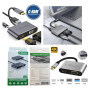 Adaptador Hub USB C a 4 en 1 Ulink
