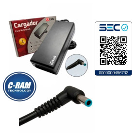 Cargador HP 19 5V 3 33A 4 5x3 0mm Pin Azul Utek