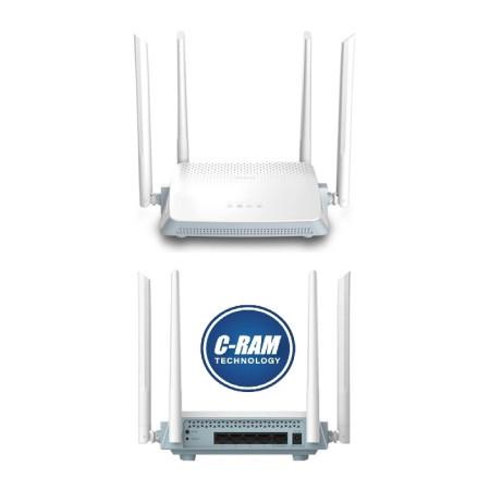 Router AC1200 R12 Eaglepro AI Wifi-5 D-Link 