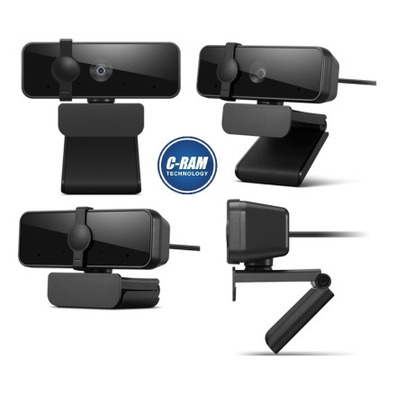 Cámara web Lenovo Essential Full HD 1080p USB 2 0