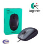 Mouse Alámbrico Logitech M90 Negro 3 Botones