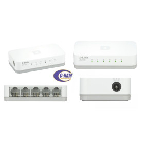Switch DES-1005A 5Puertos 10/100 Mbps D-Link 
