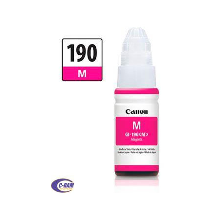Botella Tinta GI-190 Magenta 70Ml Original CANON