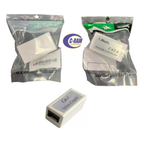 Copla de conexión RJ45  Hembra - Hembra Cat6 Ulink