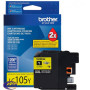  Cartucho de tinta C105Y Yellow XXL BROTHER