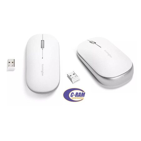 Mouse Inalámbrico Bluetooth Blanco Kensington