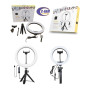 Aro de Luz Desk Ring Light  Soporte Celular Mlab