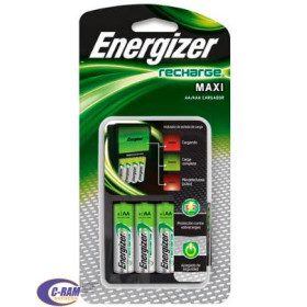 Cargador de Pilas Maxi AA/AAA 2Pilas Recargables