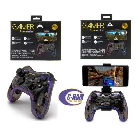 Gamepad Multiconsolas Bluetooth Tecmaster