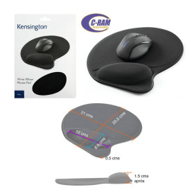 Mouse Pad Egonómico Apoya Muñecas Kensington