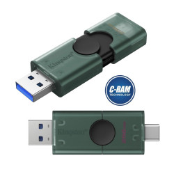 Pendrive Kingston 128Gb USB-A a USB-C 3 2Gen 