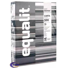 Resma Papel Carta 500 Hojas 75 g/m2 Equalit 