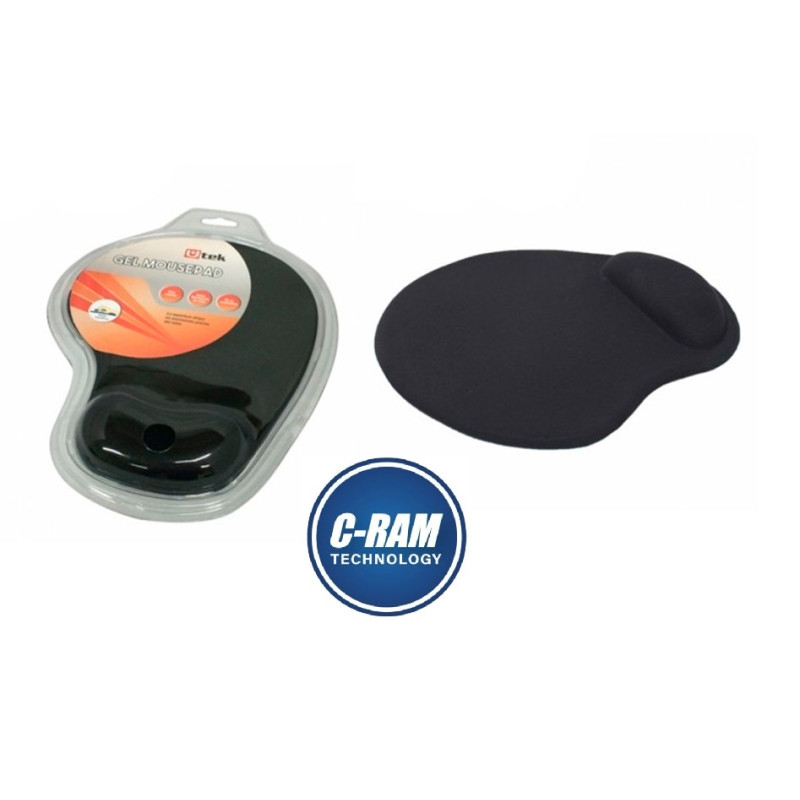 Pad Mousede Gel Bordes Tejidos  200*232*3mm Utek